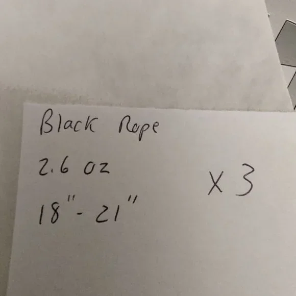 Signed Erica Lyons Black & Gold Twisted Rope & Metal Fashion Statement Necklace - Picture 11 of 11